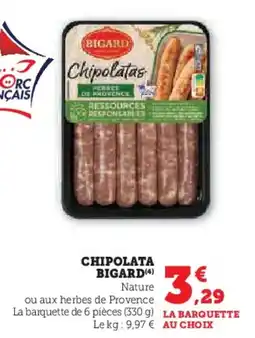 U Express Chipolata bigard offre