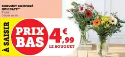 U Express Bouquet composé holidays offre