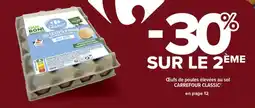 Carrefour Œufs de poules élevées au sol carrefour classic offre