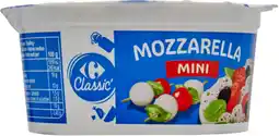 Carrefour CARREFOUR CLASSIC' Mozzarella mini offre