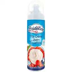 Carrefour BRIDÉLICE Ma Crème Légère Fouettée offre