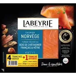 Carrefour LABEYRIE Saumon fumé offre