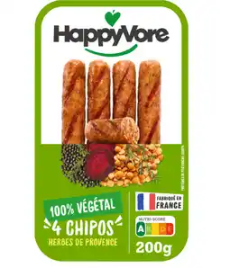 Carrefour HAPPYVORE Charcuterie végétale offre