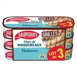 SAUPIQUET Filets de maquereaux grillés