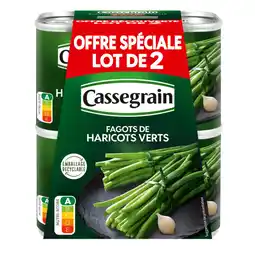 Carrefour CASSEGRAIN Haricots Offre Spéciale offre