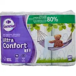 Carrefour CARREFOUR ESSENTIAL Papier hygiénique offre