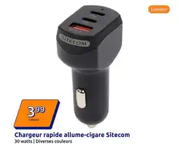 Action Watts - chargeur rapide allume-cigare offre