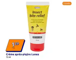 Action Care - crème après-piquére offre
