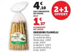 Super U Florelli - gressins offre