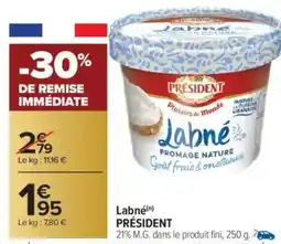 Carrefour Labne président offre