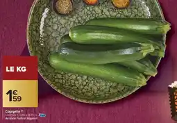Carrefour Courgette offre