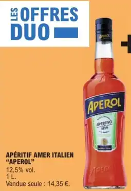 "APEROL" Apéritif amer italien