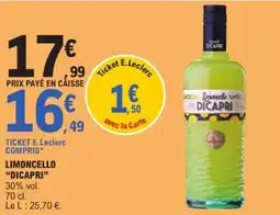 E.Leclerc DICAPRI Limoncello offre