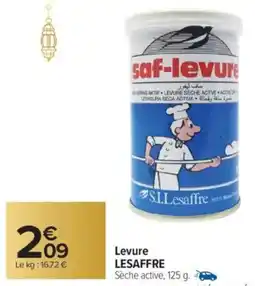 Carrefour Levure lesaffre offre