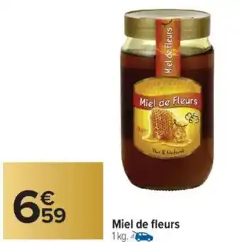 Carrefour Miel de fleurs offre