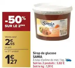 Carrefour Sirop de glucose samia offre