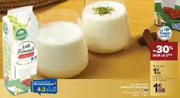 Carrefour Lait fermenté carrefour sensation offre