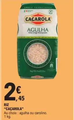 E.Leclerc CACAROLA Riz offre