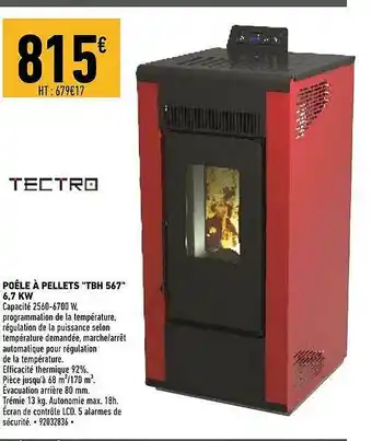 Brico Cash Poêle à Pellets offre