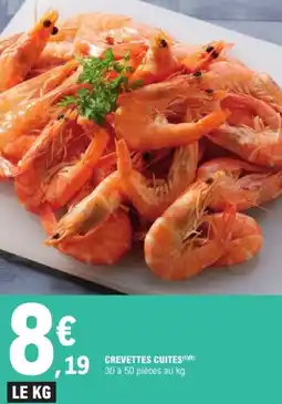 E.Leclerc Crevettes cuites offre