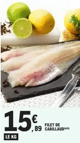 E.Leclerc Filet de cabillaud offre