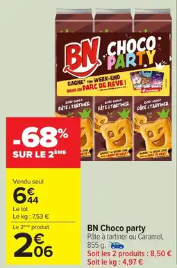 Carrefour Market Bn choco party offre
