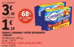 E.Leclerc "CORAYA" Coraya l'original(2) offre découverte offre