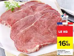 Carrefour Market Viande bovine faux-filet à griller offre