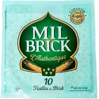 Carrefour Market MIL BRICK Feuilles de Brick L'Authentique offre
