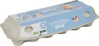 Carrefour Market CARREFOUR CLASSIC' Œufs de poules élevées au sol offre