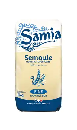 Carrefour Market SAMIA Semoule de blé 100% blé dur offre