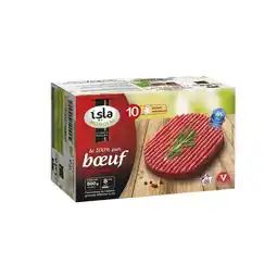 Carrefour Market ISLA MONDIAL Steaks hachés halal pur bœuf surgelés offre