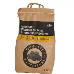 Carrefour Market CARREFOUR Mélange charbon et briquettes offre