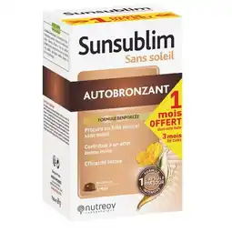 Carrefour NUTREOV Gamme Sunsublim offre