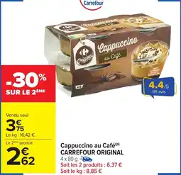 Carrefour Market Cappuccino au café carrefour original offre