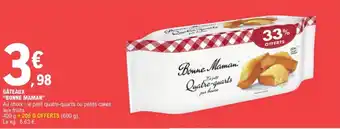 E.Leclerc "BONNE MAMAN" Gâteaux offre