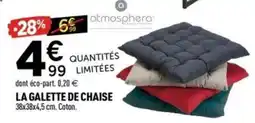 Centrakor La galette de chaise offre