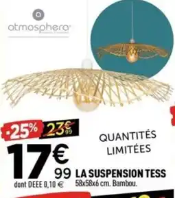 Centrakor La suspension tess offre