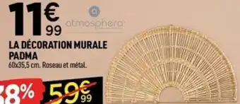 Centrakor La décoration murale padma offre