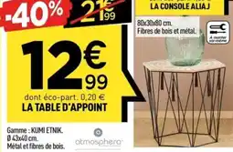 Centrakor La table d'appoint offre