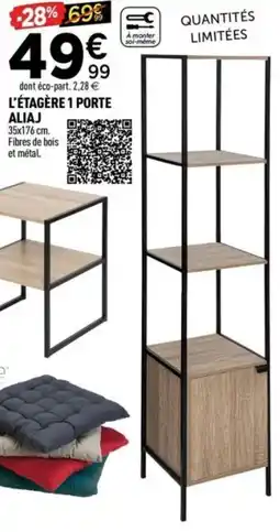 Centrakor L'étagère 1 porte aliaj offre