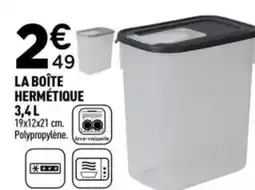Centrakor La boîte hermétique offre