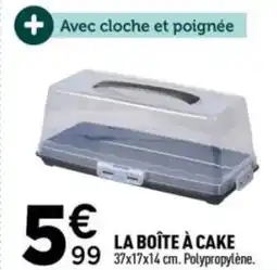 Centrakor La boîte à cake offre
