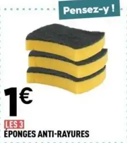 Éponges anti rayures