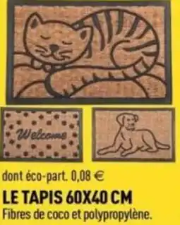 Centrakor Le tapis offre