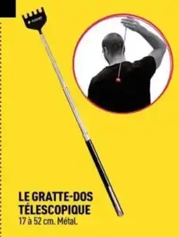 Centrakor Le gratte dos télescopique offre