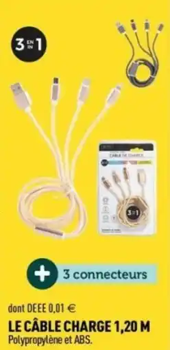 Centrakor Le câble charge offre