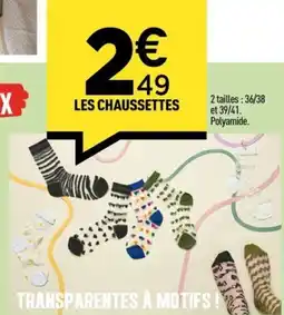 Centrakor Les chaussettes offre