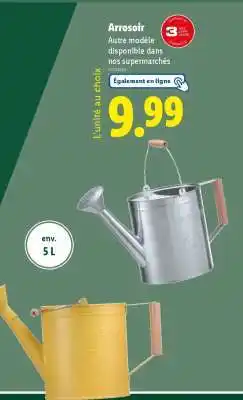 Lidl ARROSOIR offre