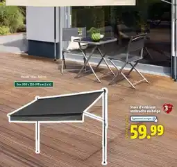 Lidl Store d'extérieur offre